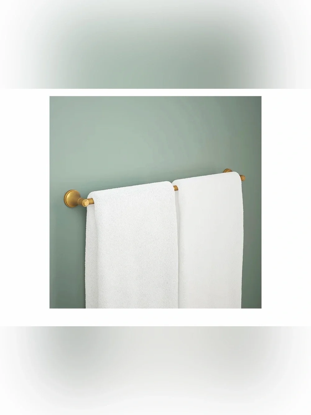 Franklin Brass Woodruff Towel Rack, Satin Gold (NEW!)